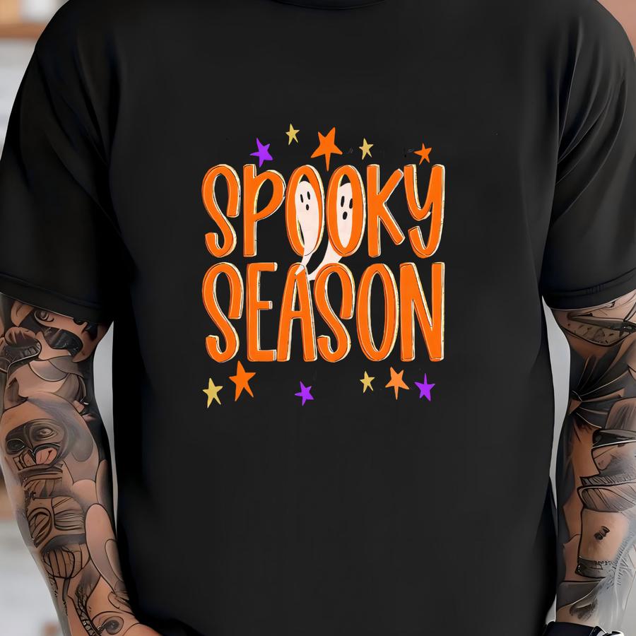 Spooky Png, Ghost Png, Boo Png, Pumpkin Png, Halloween Png, Fall Png, Spooky Season, Trending Png, Png, Preppy Png, Glitter Png T-shirt