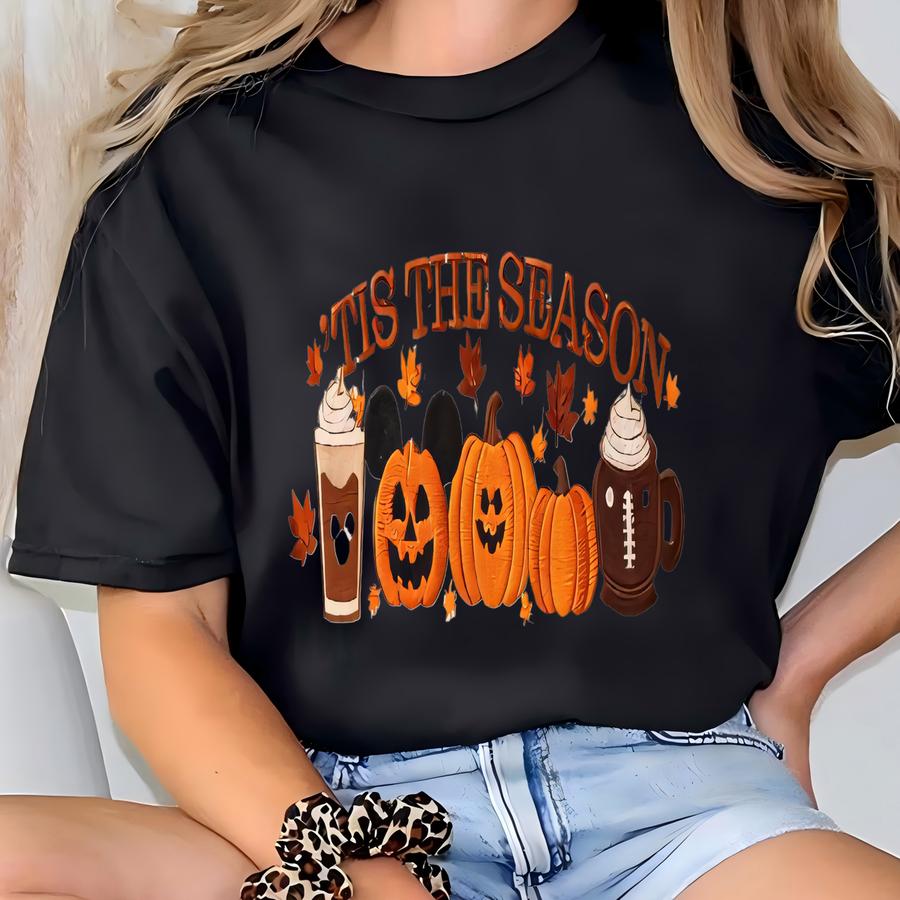 Tis The Season Sweater, Fall Shirt, Fall Shirt, Pumpkin Shirt, Autumn Shirt, Pumpkin Season Shirt T-shirt