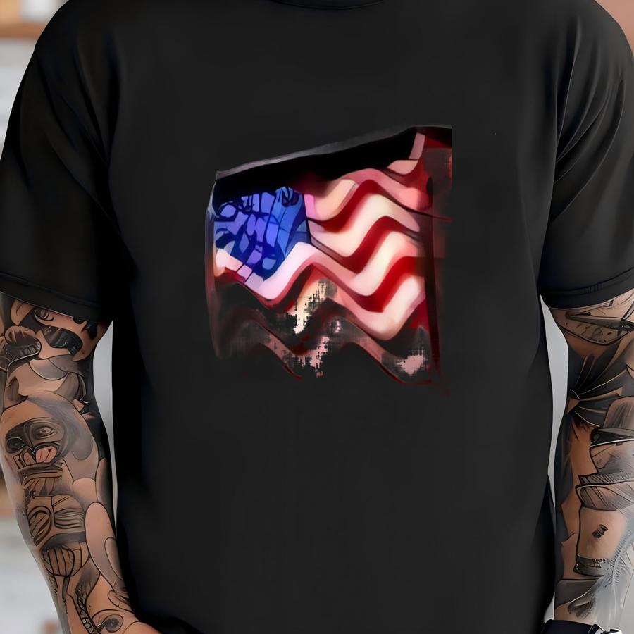 American Truckers Panel By Henry Glass Co. 100% Quilting Cotton Fabric T-shirt