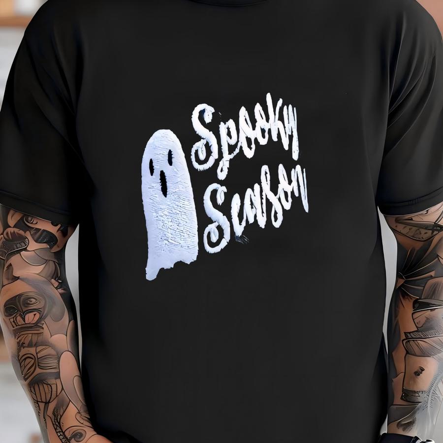 Custom Text Ghost Baseball Cap: Women's Washed Cotton Halloween Hat T-shirt