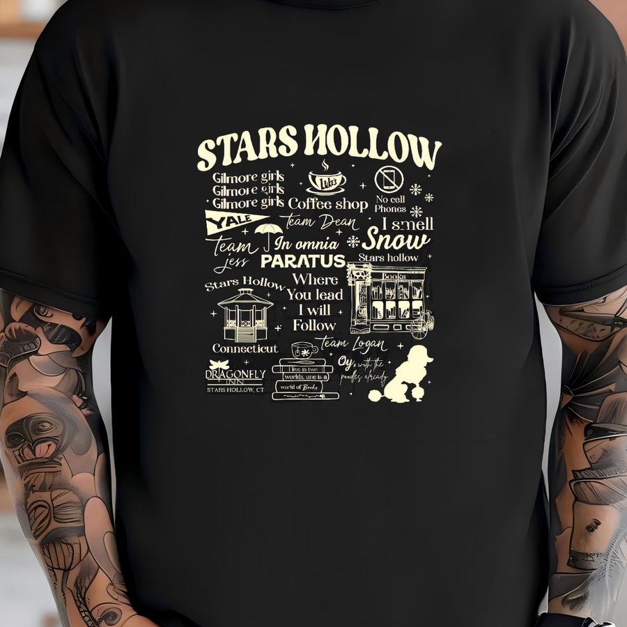 Stars Hollow Tee: Luke's Diner, Autumn Festival Shirt T-shirt