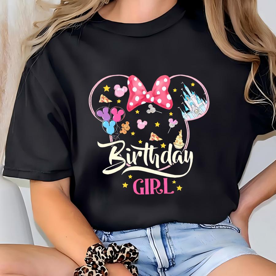 Birthday Girl Custom Name Shirt, Birthday Girl Tee, Birthday Hoodie, Best Birthday Ever Gift T-shirt