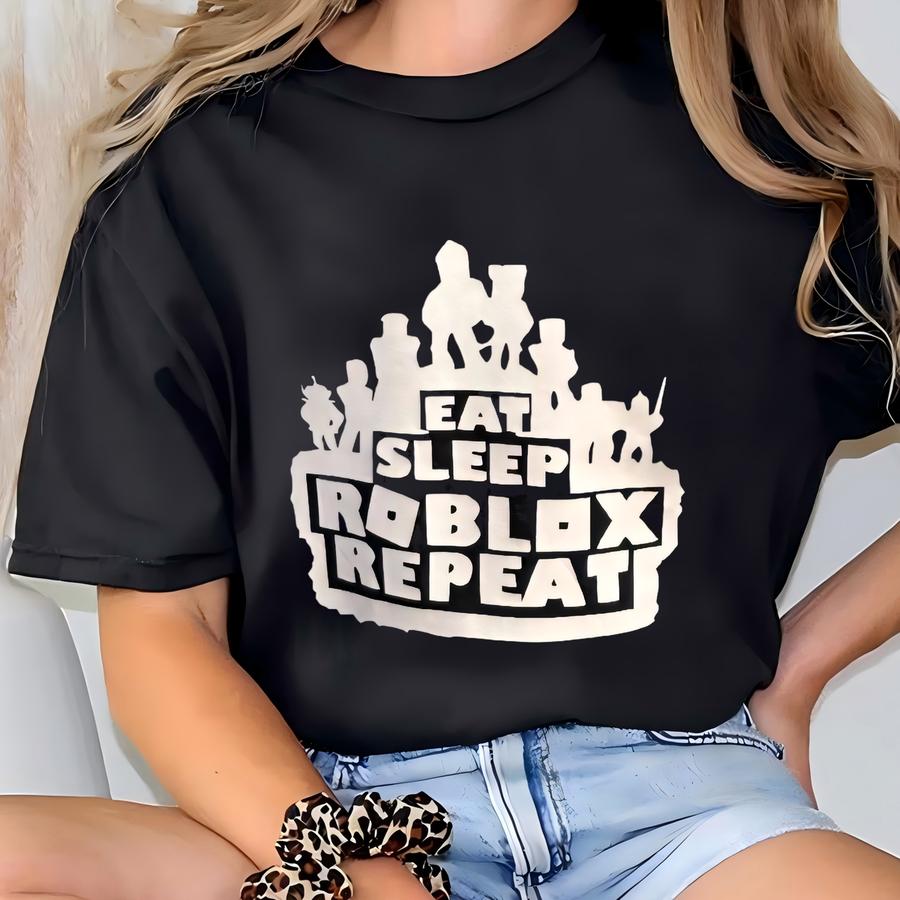 Children Gamer Hoodie Roblox Lovers T-shirt