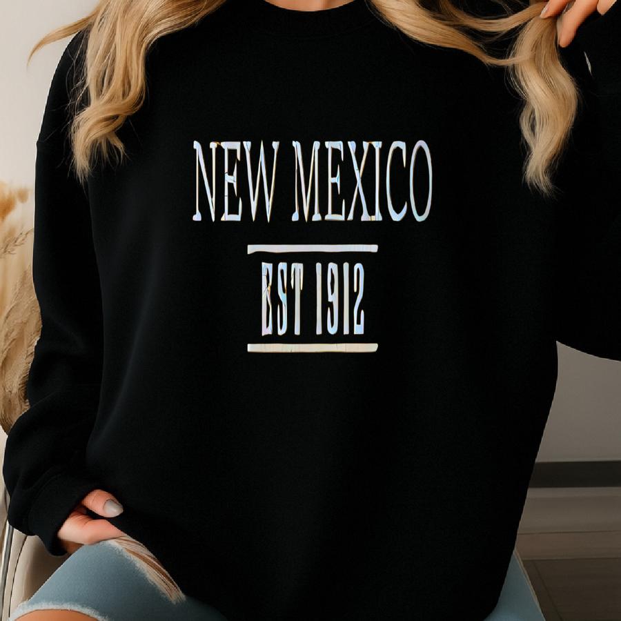 New Mexico Hoodie: Unisex Cotton Blend Traveler Apparel Sweatshirt