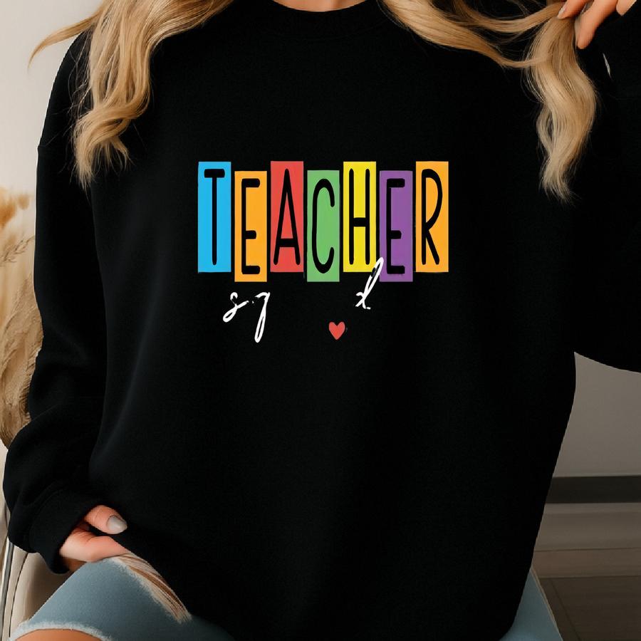 Teacher T-shirt: Making A Difference - Back To School Gift Sweatshirt