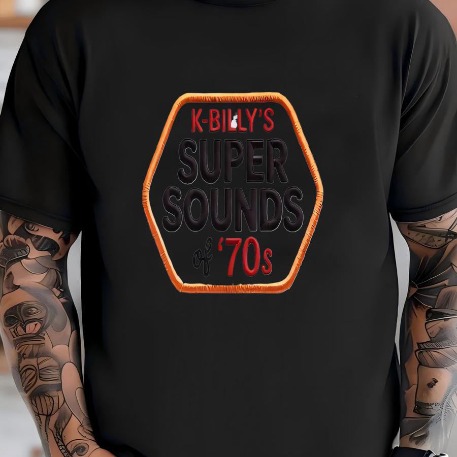 Two-tone Cap K-billy’s Super Sounds Of The ’70s Hat For Vintage Music Lovers T-shirt