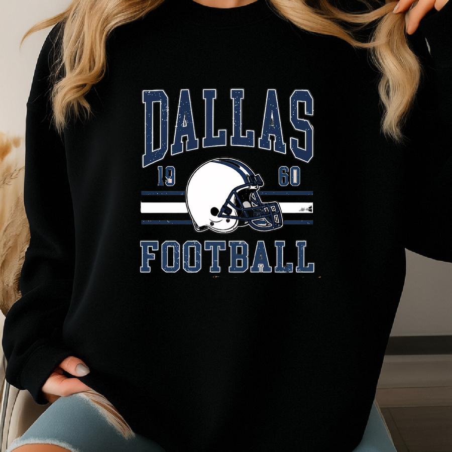 Retro Custom Football T-shirt, Vintage Mascot Football Game Day T-shirt, Football Fan Shirt, Tsf031 Sweatshirt