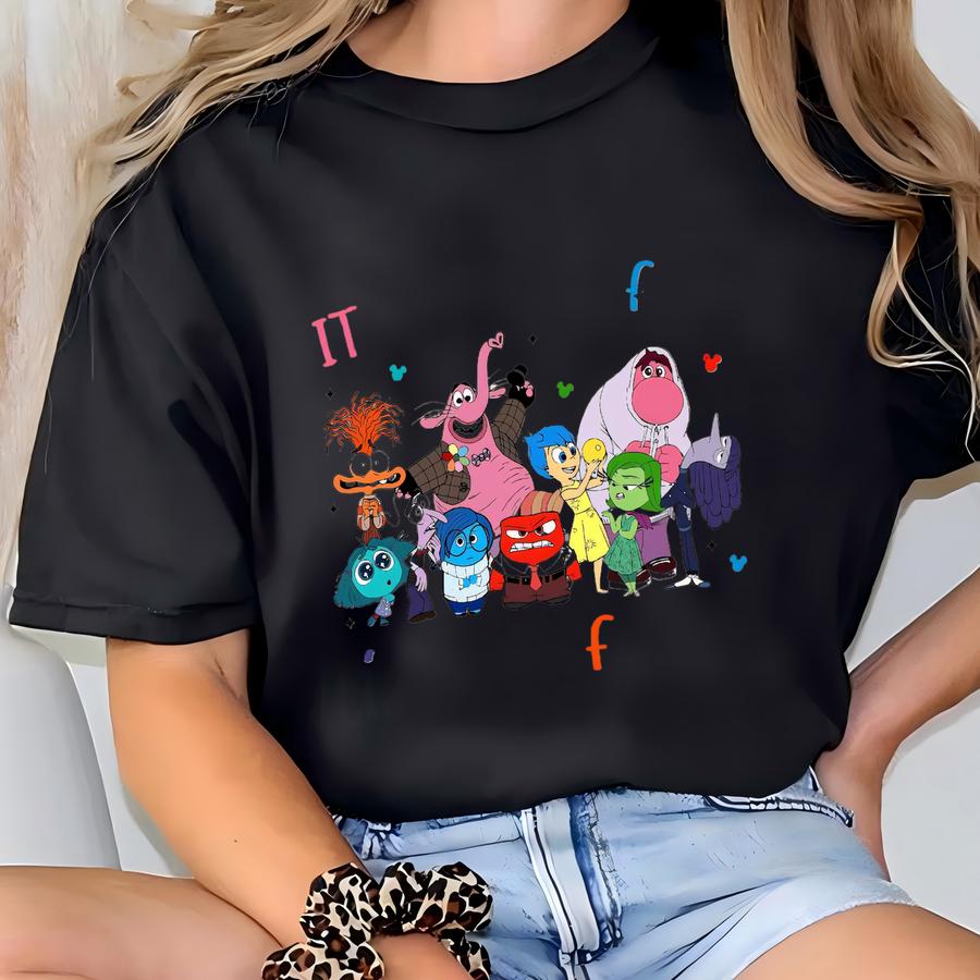 Inside Out It’s Okay To Feel All The Feels Shirt, Mental Health Matters Tee, Inside Out 2 Sweatshirt, Family Vacation T-shirt
