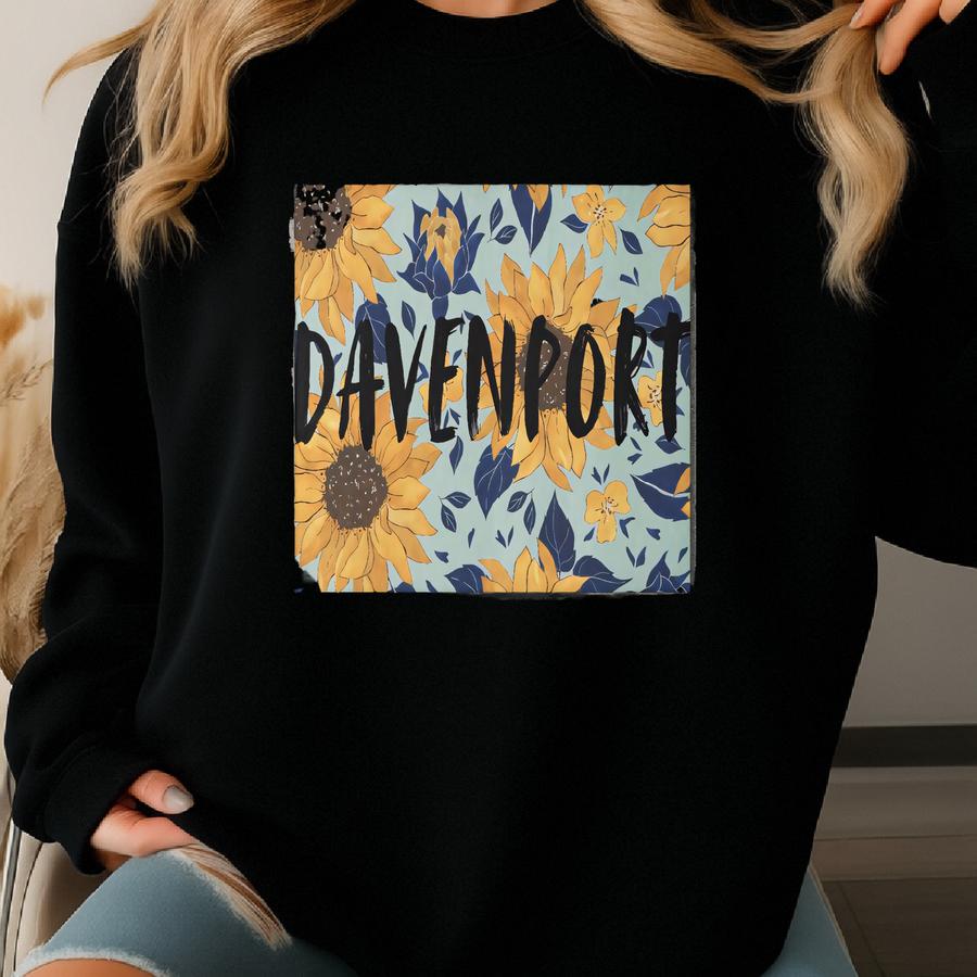 Personalized Glass Cutting Board With Suower Design, Kitchen Decor, Gift For Cooks, Homewarming Gift, Housewarming Decoration, [...] Sweatshirt