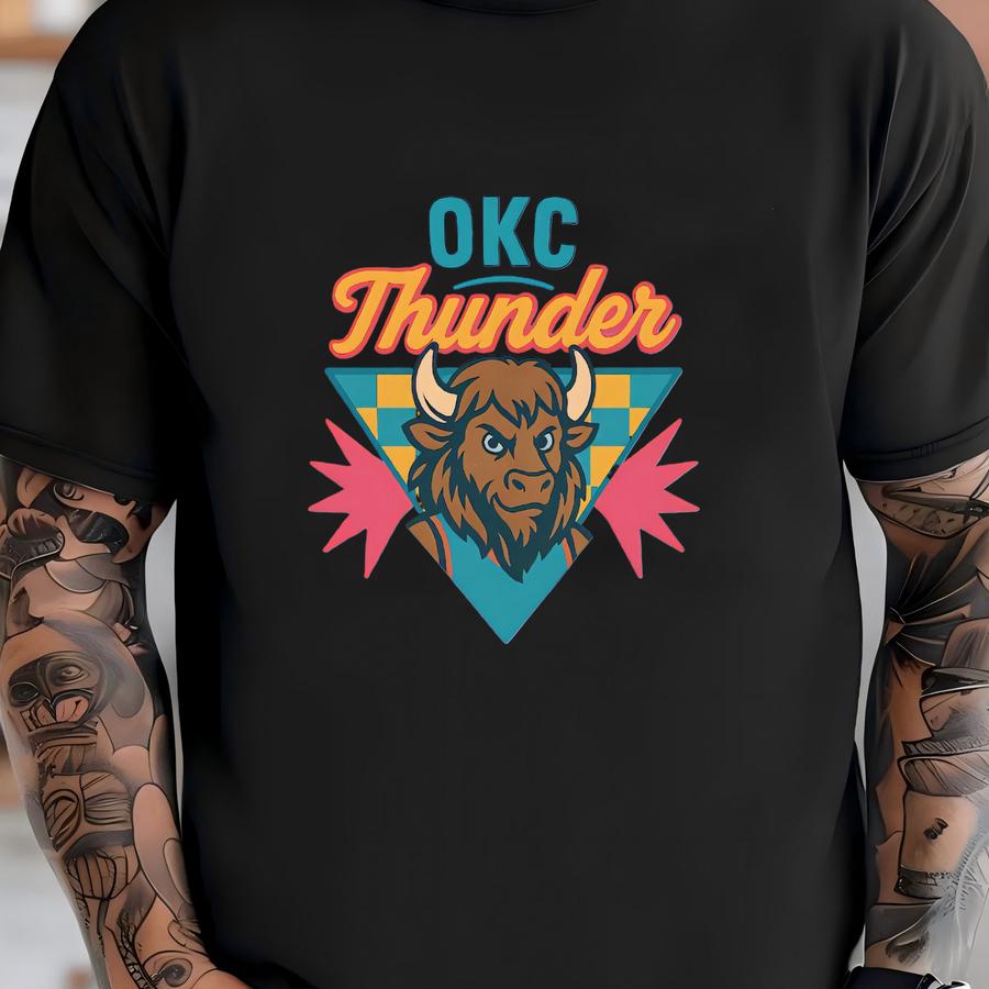 Youth Sweatshirt Oklahoma City Okc Thunder Up Okc Rumble T-shirt