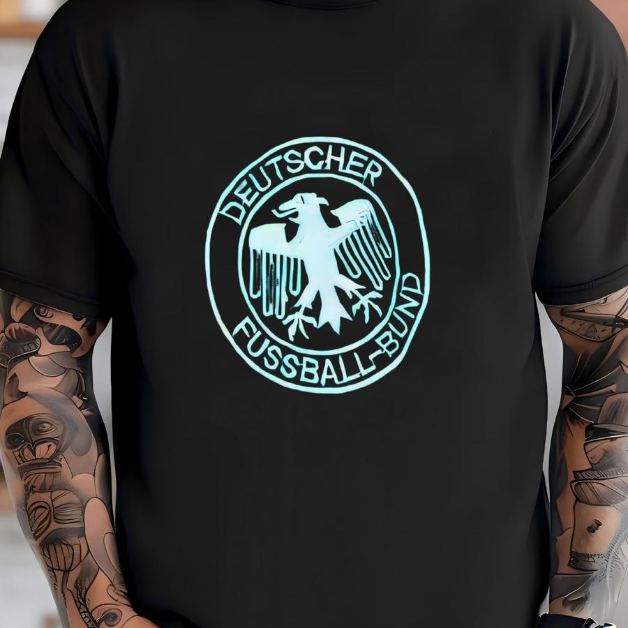 Vintage 1992/93 Germany International Soccer Football Training Kit Warm Up Top Logo Shirt Size Xl/2xl T-shirt