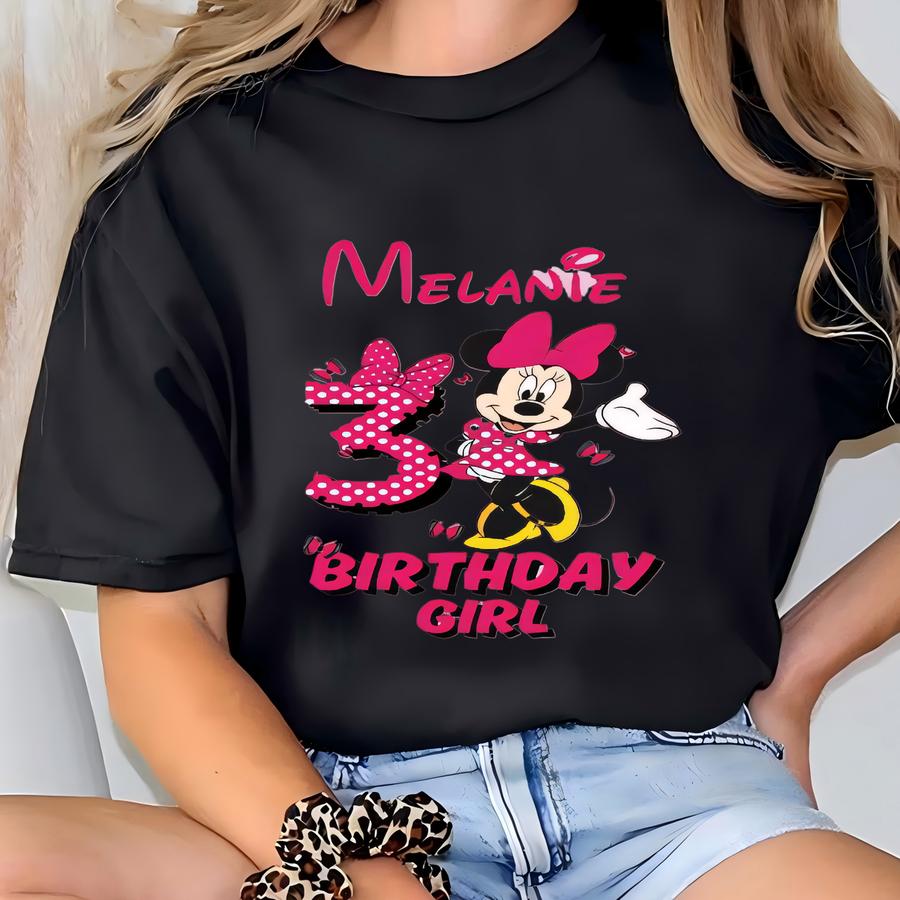 Custom Birthday Girl Shirt: Personalized Family Matching T-shirt