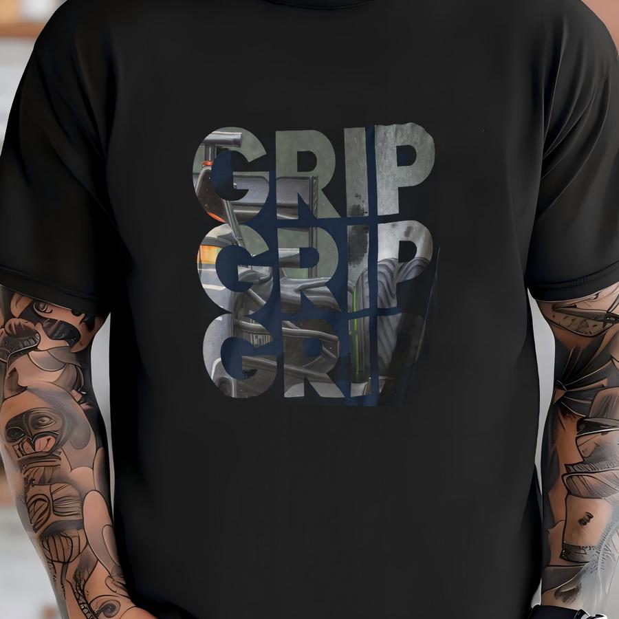 Grip | Formula 1 Inspired Racing Shirt | Offdanforth Essentials Tier Unisex Tee | Gildan 64000 Motorsport Tee T-shirt