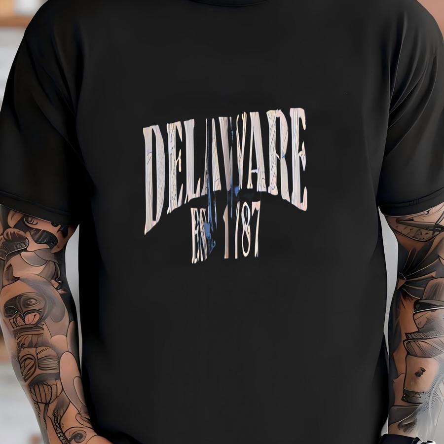 Delaware State Hoodie: Unisex Cotton Blend T-shirt