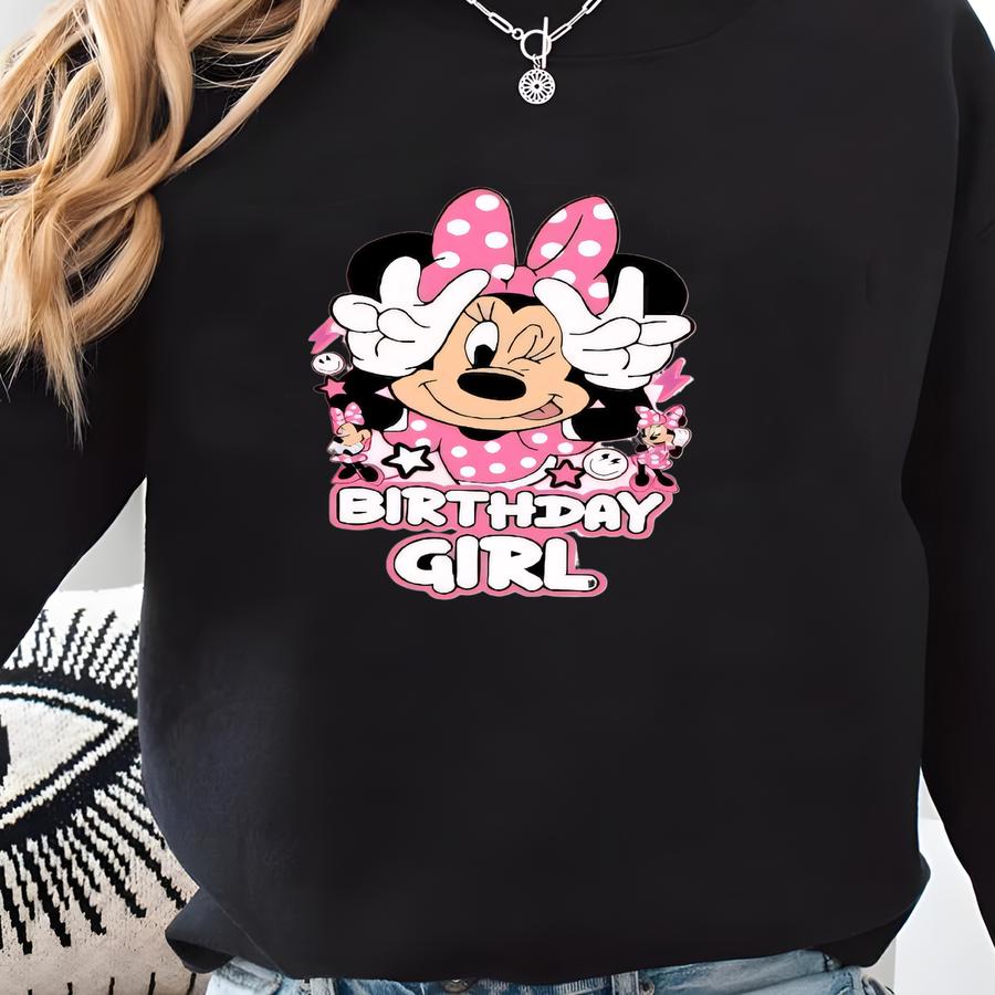 Birthday Girl Family Matching Shirt, Custom Family Shirt, Personalized  Birthday Shirt, Land Birthday Trip Sweatshirt