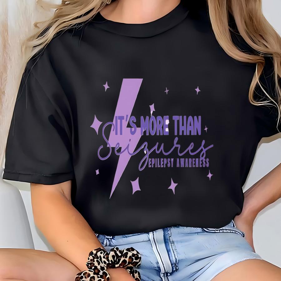 Epilepsy Awareness Shirt Epilepsy Shirt Purple Epilepsy T Shirt Epilepsy Warrior Shirt Purple Epilepsy Shirts Epilepsy Mom Shirt T-shirt