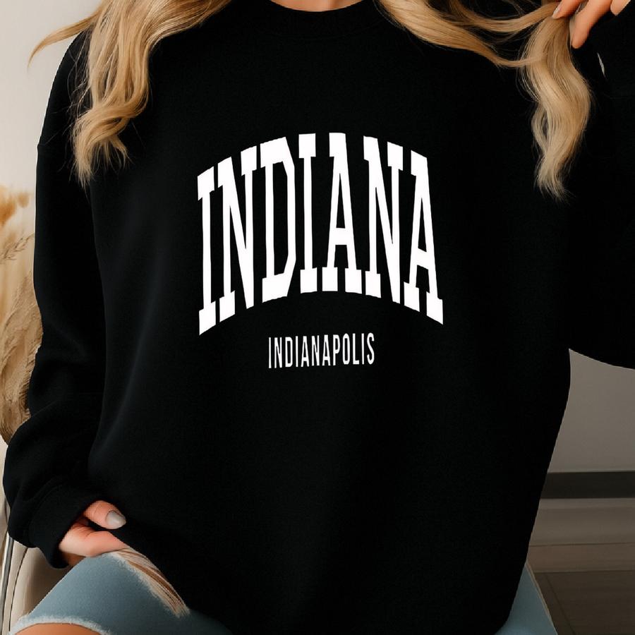 A State Hoodie: Hoosier Pride Sweatshirt Sweatshirt