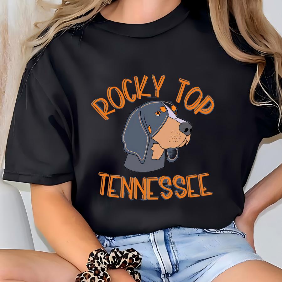 Rocky Top Tennessee Football Sweatshirt: Knoxville Game Day Vols Tee T-shirt