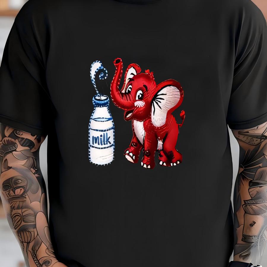 Baby Elephant Bucket Hat – Cute Animal Design For Summer Outfits T-shirt