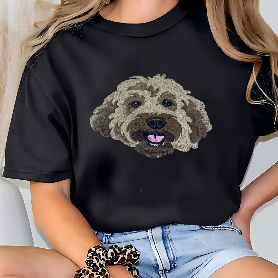 Custom Pet Portrait Sweatshirt, Hoodie| Pet Sweatshirt For Kids, Youth Sweatshirt, Custom Pet Face And Pet Name Sweatshirt T-shirt