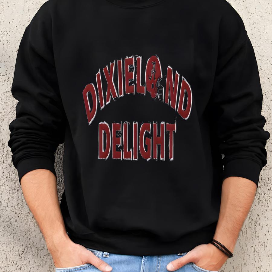 Adult Bama Sweatshirt I Football I Dixieland Delight Sweatshirt