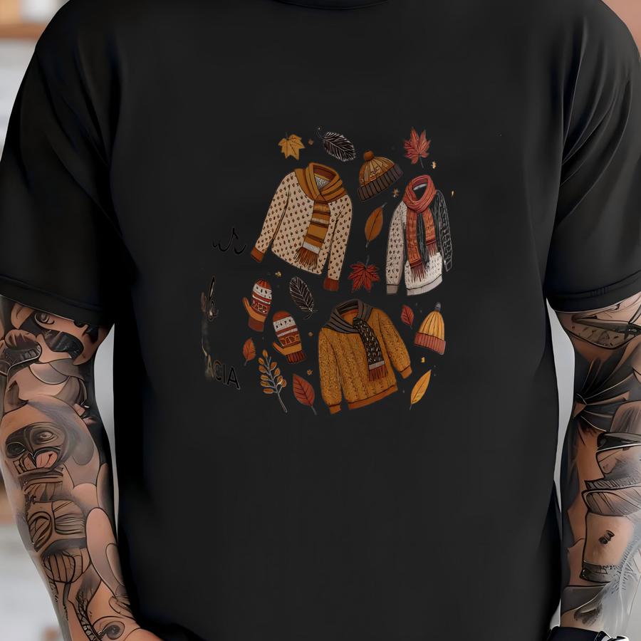 Sweater Weather Club Personalized Fall Mug Custom Name Autumn Coffee Cup Pumpkin Season Coffee Bar Kitchen Decor Housewarming Gift Idea T-shirt