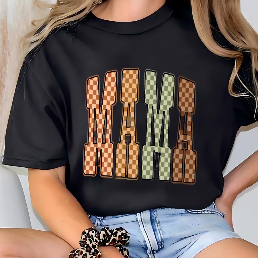 Retro Mama Shirt, Mom Tshirt, Mama Gift, Mama Apparel, Mom Graphic Tee, Mama Hoodie, Gift For Moms, Mama Graphic Tee, Mama Crewneck Shirt T-shirt