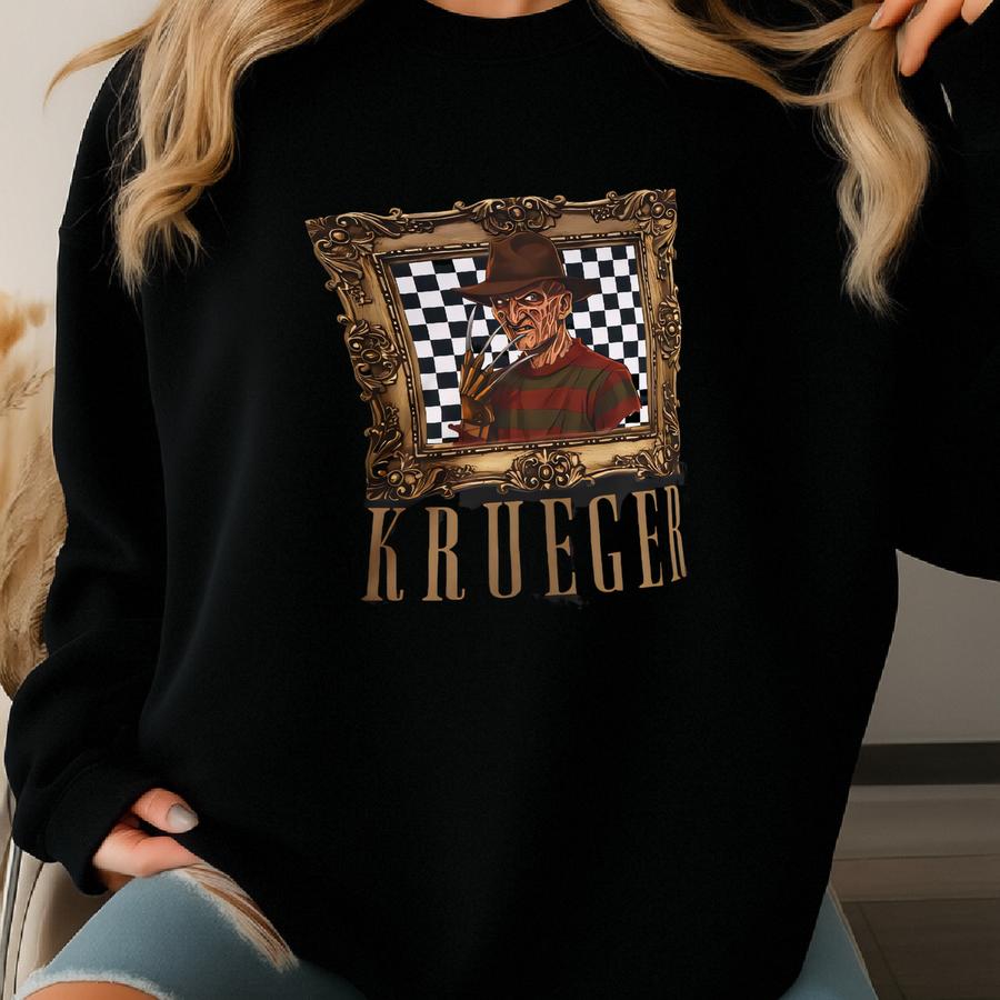 Freddy Krueger Graphic Tee: Horror Movie Fan T-shirt Sweatshirt
