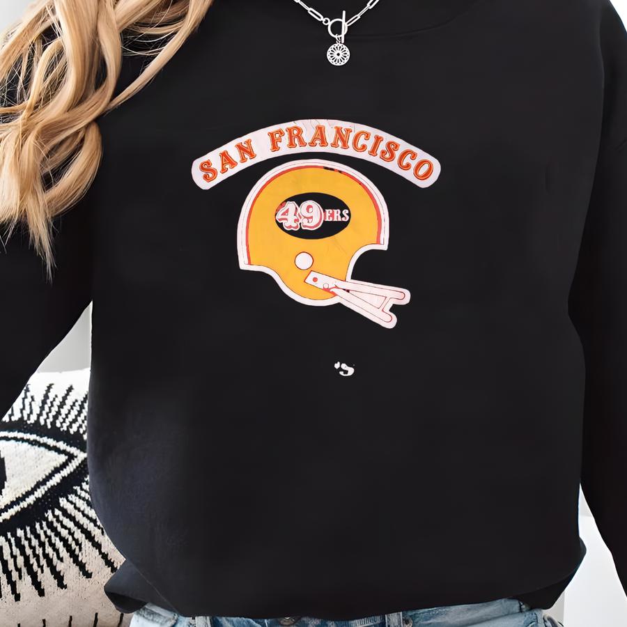 Vintage 80s T-shirt Sf 49ers San Francisco Football 1981 Super Bowl Xvi Tee Large Xl Forty Niners Screen Stars Sweatshirt