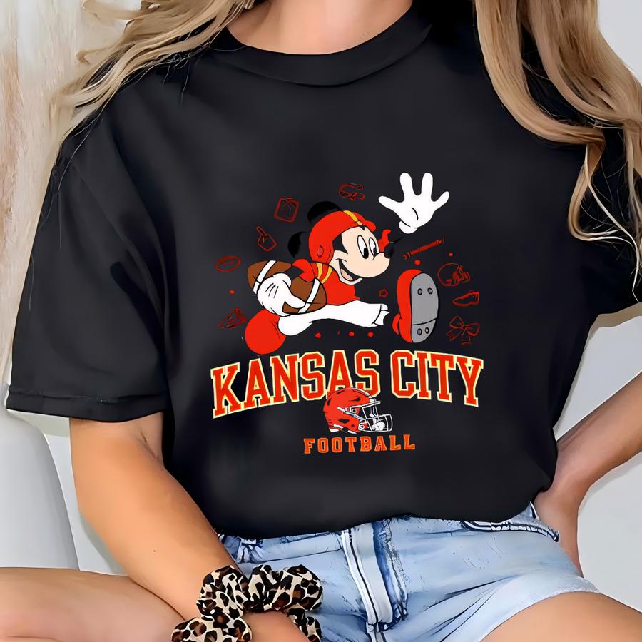 Kansas City Football Family Matching Shirt:  Game Day Tee T-shirt