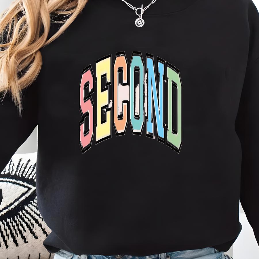 ® Second Grade Teacher Shirt, Second Grade Shirt, 2nd Grade Teacher Gift, Gift For Teacher, Teacher T-shirt, Teaching Shirt Sweatshirt