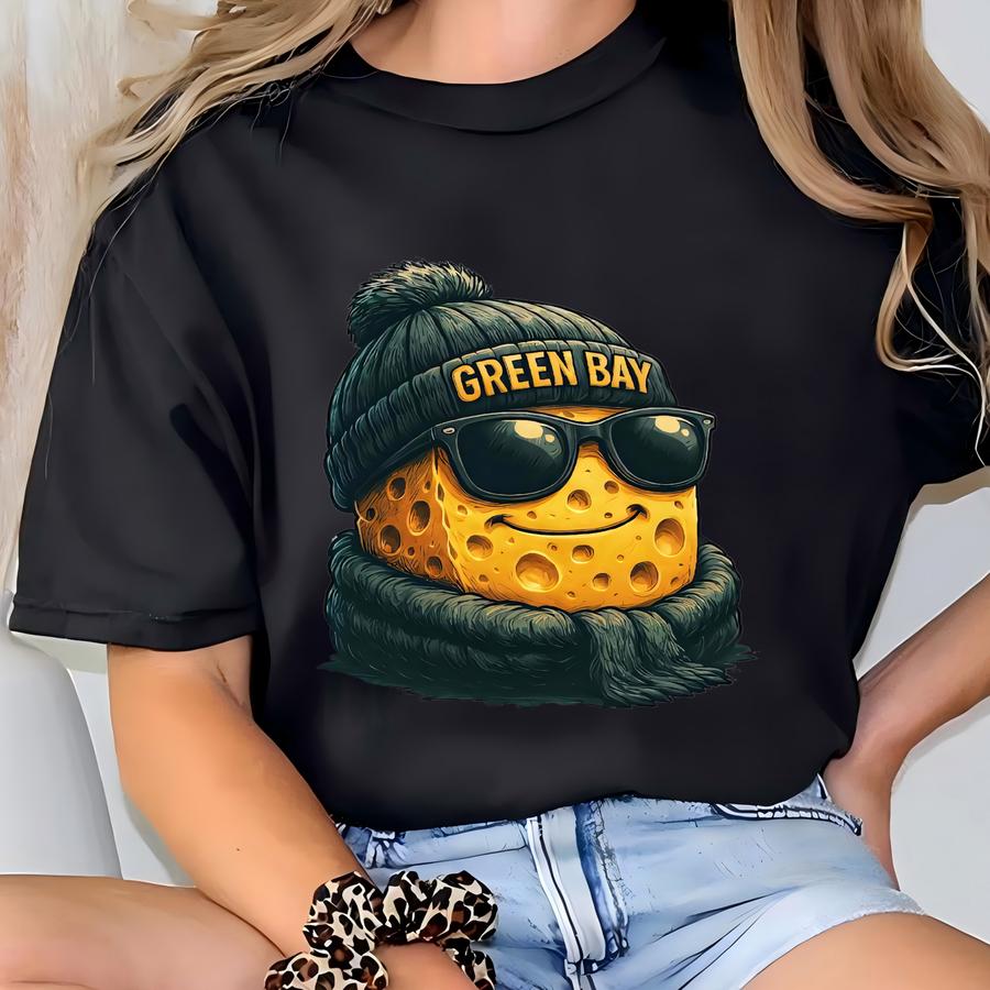 Funny Green Bay Football Sweatshirt, Retro Sports Fan Shirt, Game Day Gift Tee, Green Bay Mascot Sweatshirt, Green Bay Football Fan Shirt T-shirt