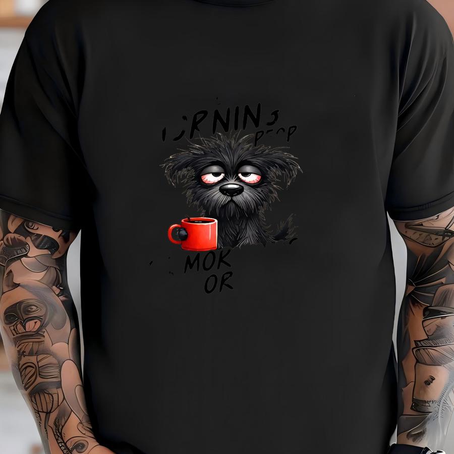 Funny Dog Coffee Sweatshirt: Anti-social Humor, Spy Puppy T-shirt