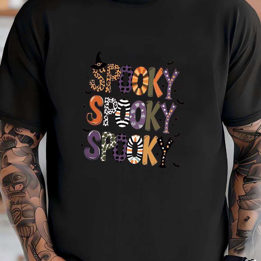 ® Retro Halloween Spooky Season Tshirt, Cute Halloween Spooky Season Shirt, Spooky Halloween Shirt, Halloween Gift, T-shirt