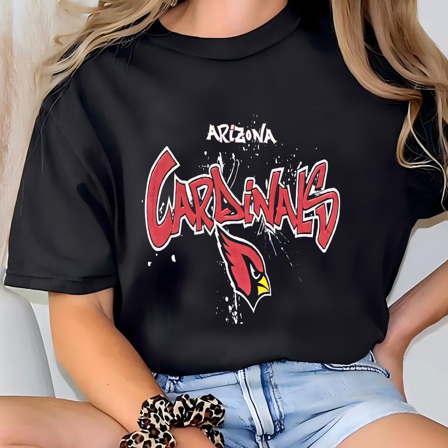 Vintage Arizona Cardinals Tie Dye T Shirt Tee Size Large L Football Pnix 1990s 90s T-shirt