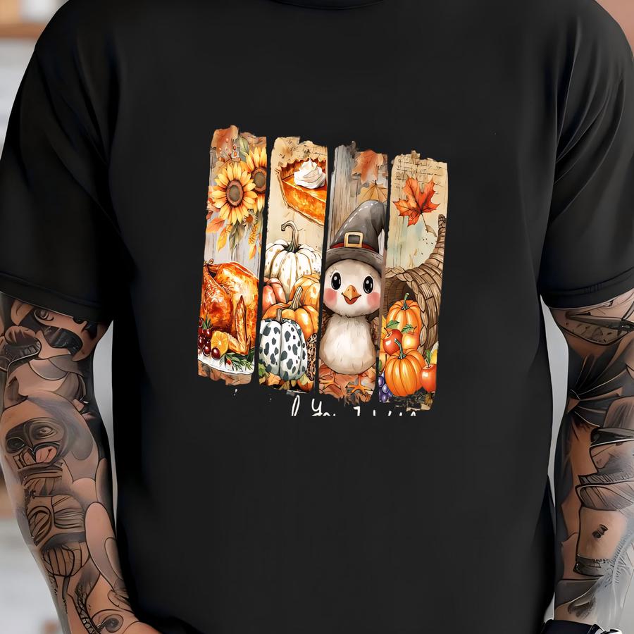 ® Funny Gobble Till You Wobble Thanksgiving Shirt, Cute Gobble Shirt, Best Thanksgiving Dinner Gift, Thanksgiving Gift T-shirt