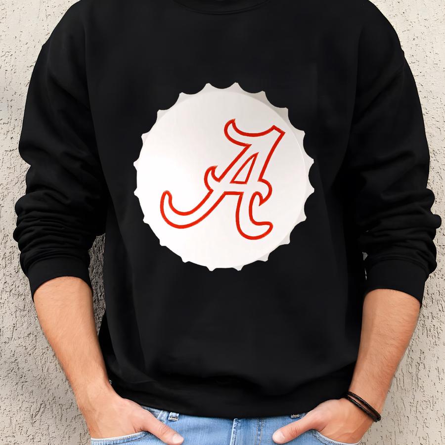 Crimson Bottle Opener - Personalized Bar Decor Sweatshirt Crimson Bottle Opener - Personalized Bar Decor Sweatshirt