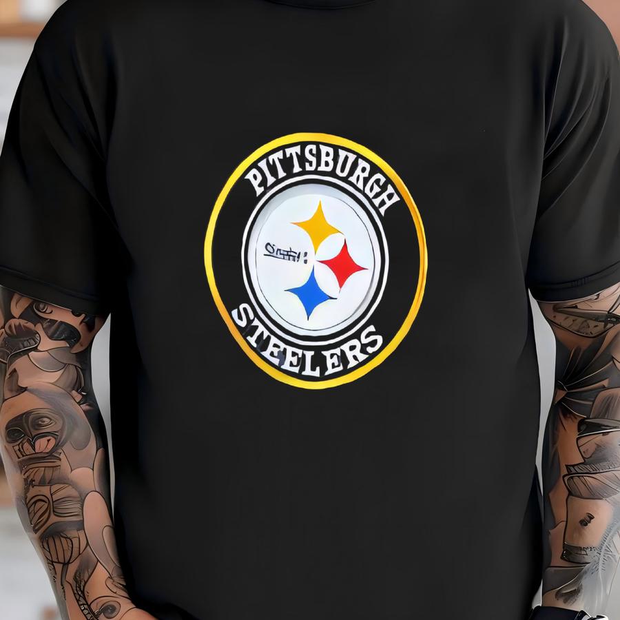 Vintage Chalk Line Bomber Jacket Pittsburgh Steelers Black Adult X-large Made In Usa T-shirt