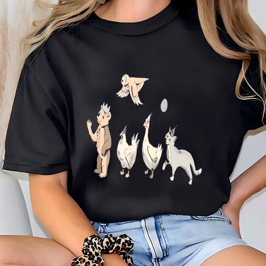 Little Bear Shirt, Cute Animal Friends Hoodie, Animated Tv Show Tshirt, Tv Series Tee, Animal Friends Birthday Shirt T-shirt