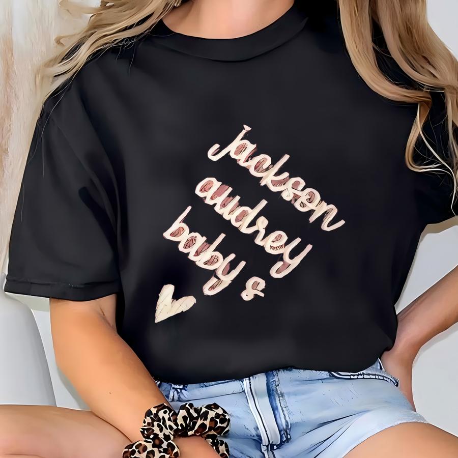 Custom Nana Sweatshirt With Names On Sve - Personalized Gift For Nana - New Grandma Hoodie For Mother's Day Birthday Gift T-shirt