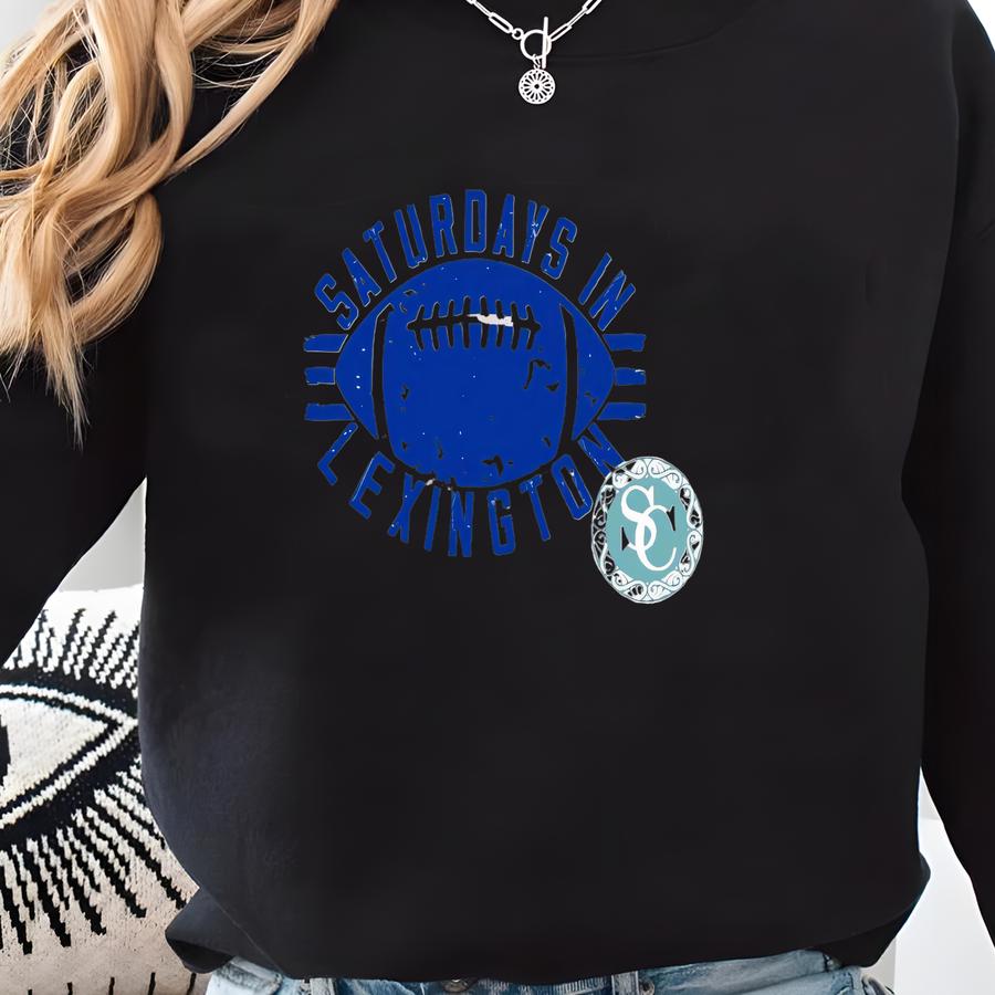 Saturdays In Lexington Ky Football Shirt| Wildcats Shirt| Game Days Sweatshirt | Game Day | Kentucky Sweatshirt| Sweatshirt