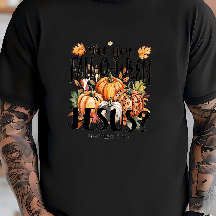 Christian Fall Halloween Hoodie: Funny Jesus Pumpkin Shirt T-shirt