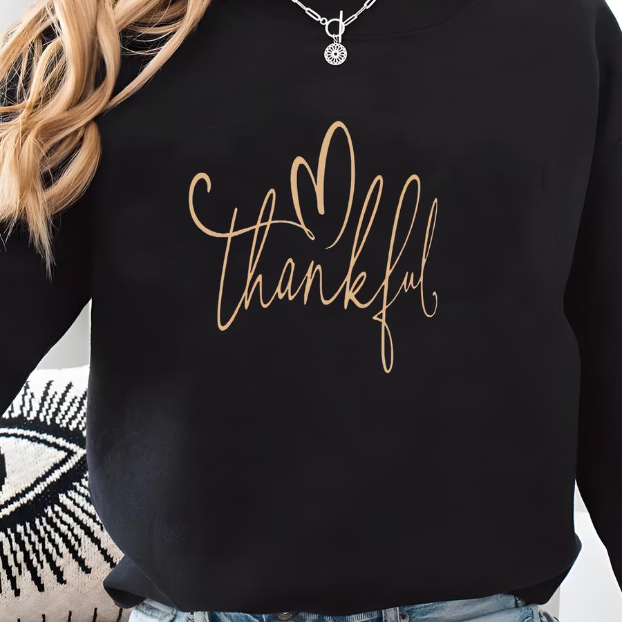 Thankful Sweatshirt, Thankful Lover Sweater, O Thanksgiving Sweatshirt, Women Thankful Sweatshirt, Women Gift For Thanksgiving Sweatshirt