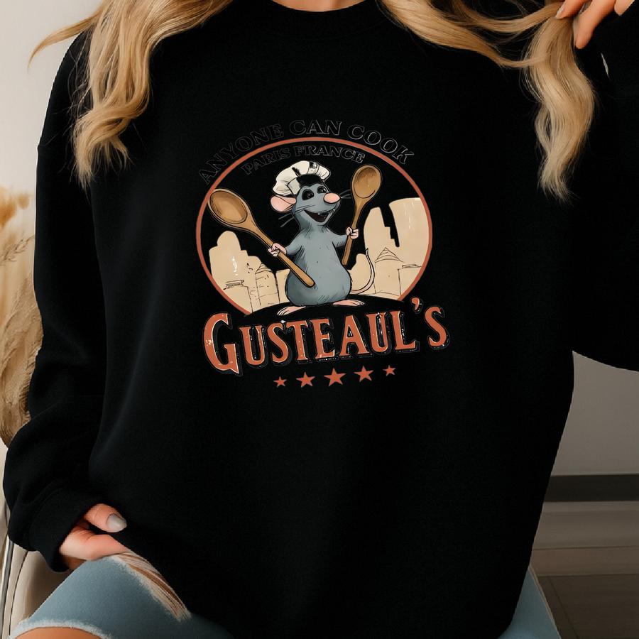 ® Ratatouille Paris France Shirt, Little Chef Shirt, Remy Anyone Can Cook Shirt, Ratatouille Shirt, Tsf070 Sweatshirt