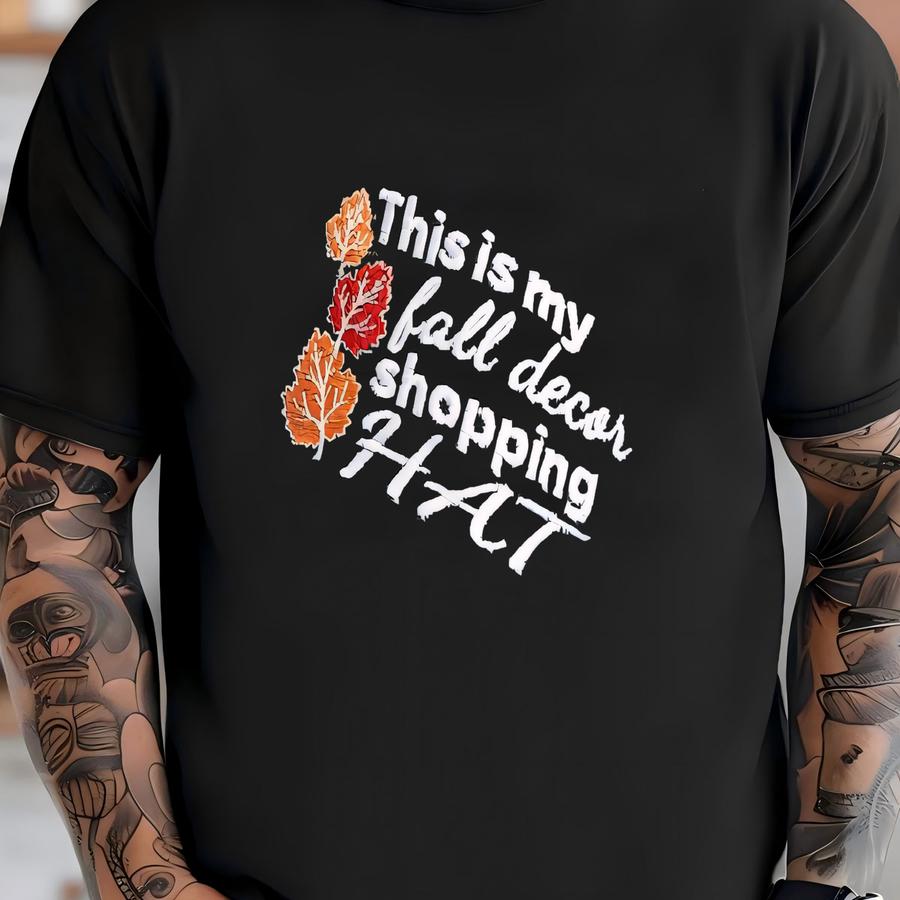 Fall Leaves Baseball Cap Hat: Custom Personalized Autumn Text O More T-shirt