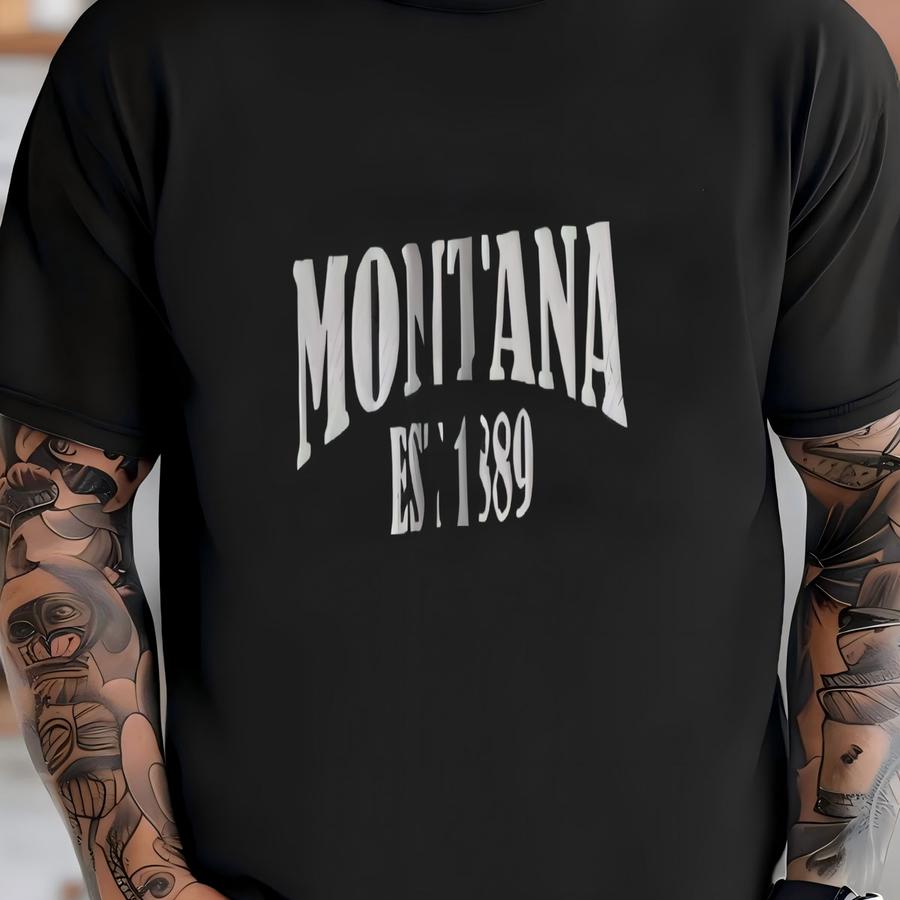 Y Montana Hoodie, Unisex Heavy Blend Cotton, Custom Traveler's Gift T-shirt