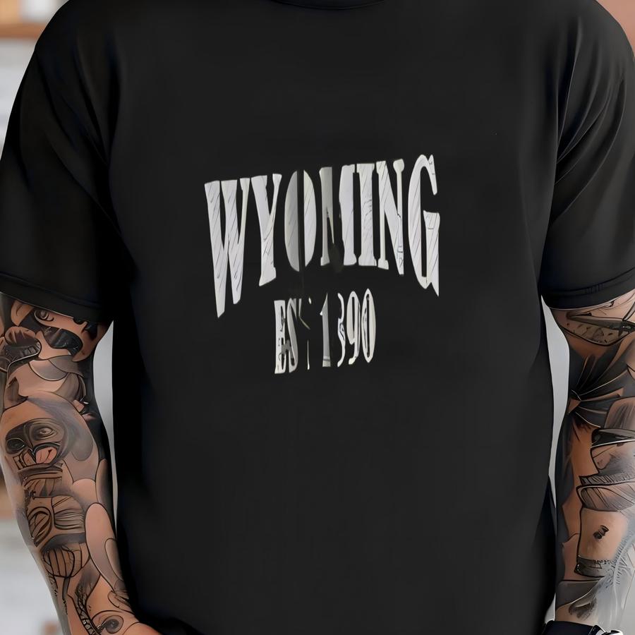 Y Wyoming Hoodie, Unisex Heavy Blend Cotton, Custom Traveler Gift T-shirt