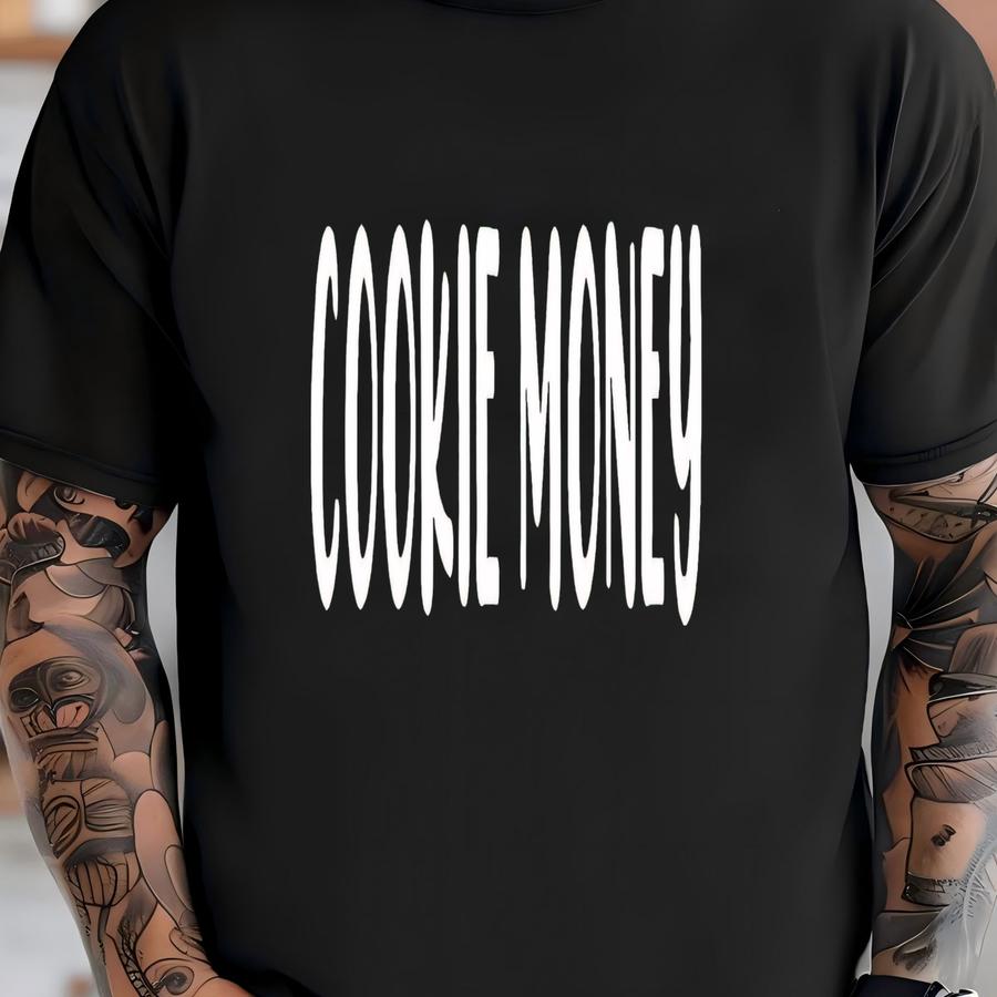 Cookie Money Zippered Pouch: Novelty Coin Purse T-shirt