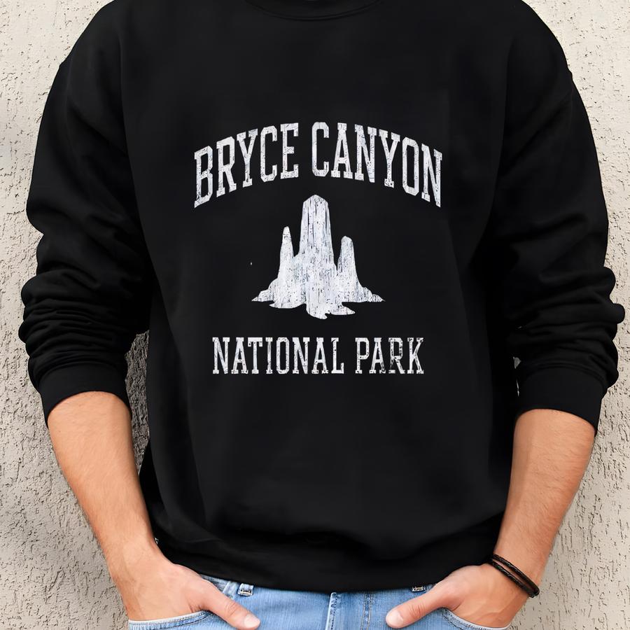Bryce Canyon Shirt: Retro National Park Tee Sweatshirt