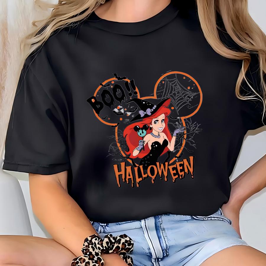 Princess Halloween Shirt – Halloween Witch Princess Tee – Spooky Pumpkin Shirt – Halloween Costume Hoodie – Fall Tee T-shirt